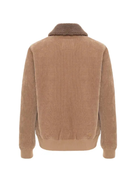 Colmar corduroy fleece-collar jacket