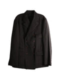 TAIGA TAKAHASHI pinstripe double-breasted jacket