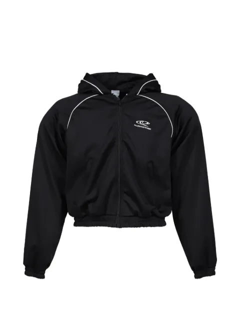 PROTOCOL INDEX logo-embroidered hooded jacket