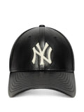 NEW ERA CAP 9Forty leather baseball cap