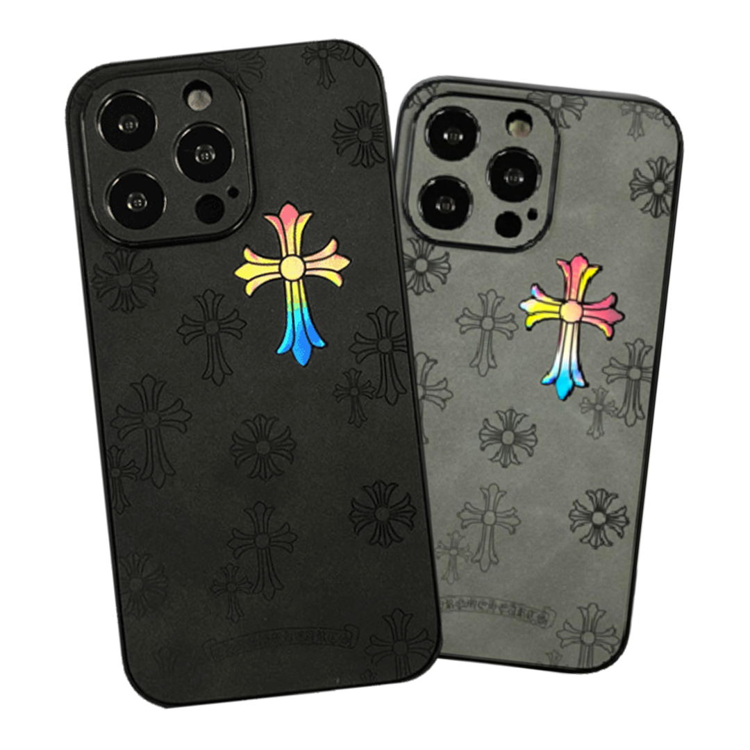 Chrome Hearts Reflective iPhone Case