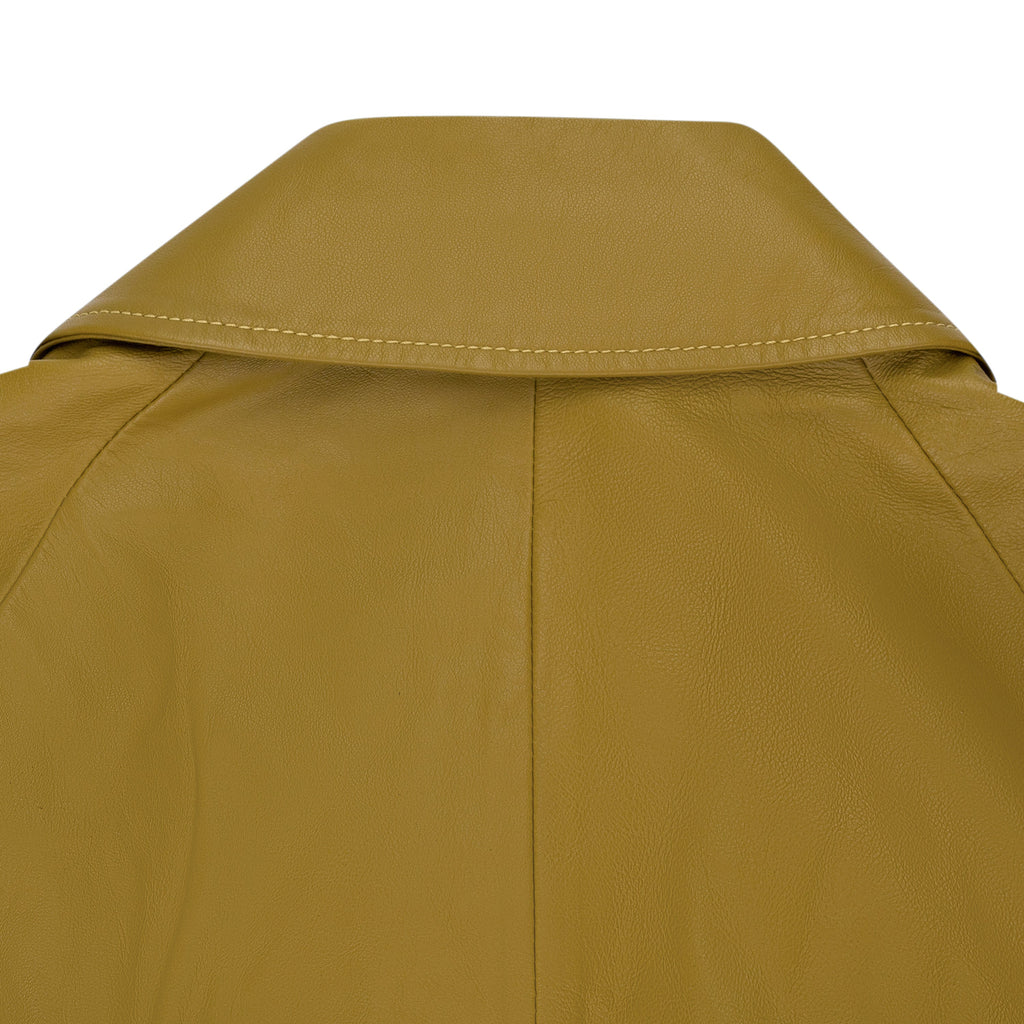 Mustard Flap Pocket Jacket