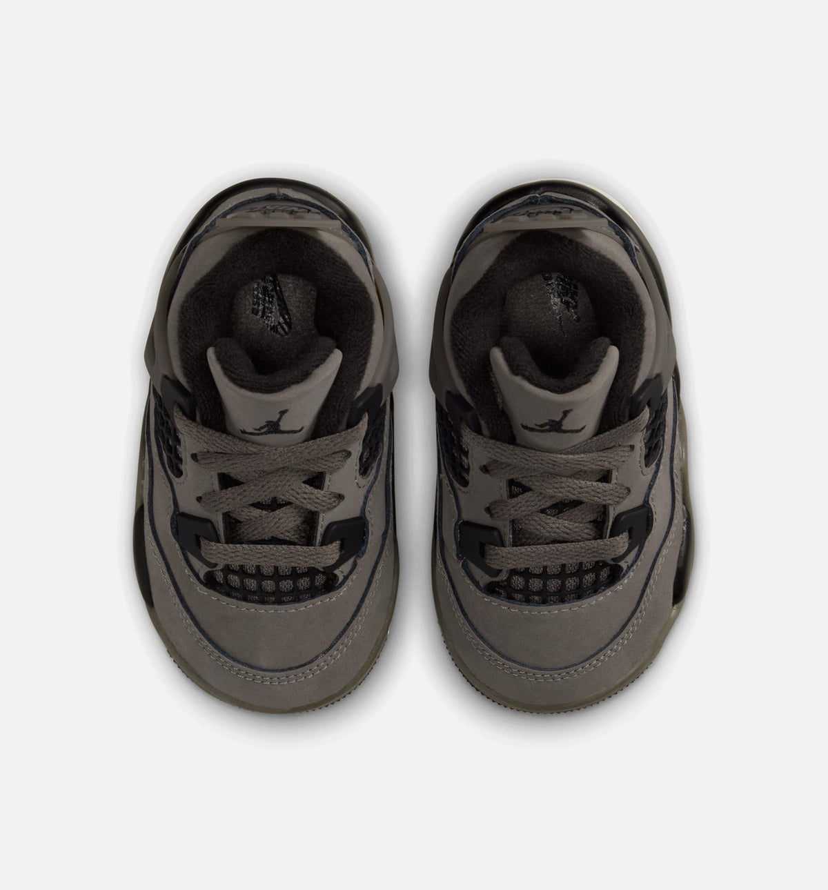 Air Jordan 4 Retro Cave Stone and Black Infant/Toddler Lifestyle Shoe – Cave Stone/Black/Moon Particle