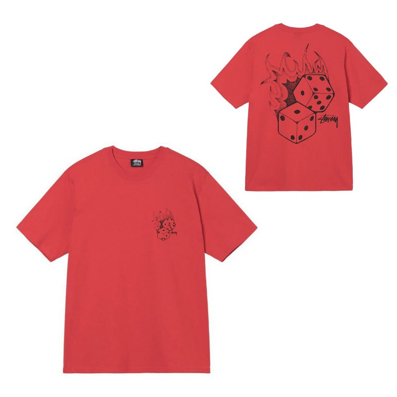 Stussy T Shirts Casual Versatile Loose T Shirts Couple