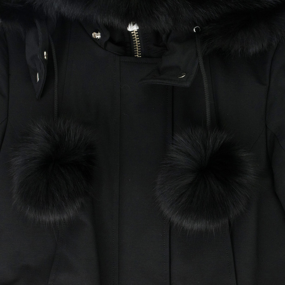 Black / Black Stirling Parka