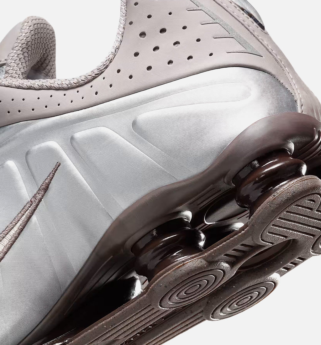 Nike Shox R4 Men's Sneakers - Cave Stone/College Grey/Baroque Brown