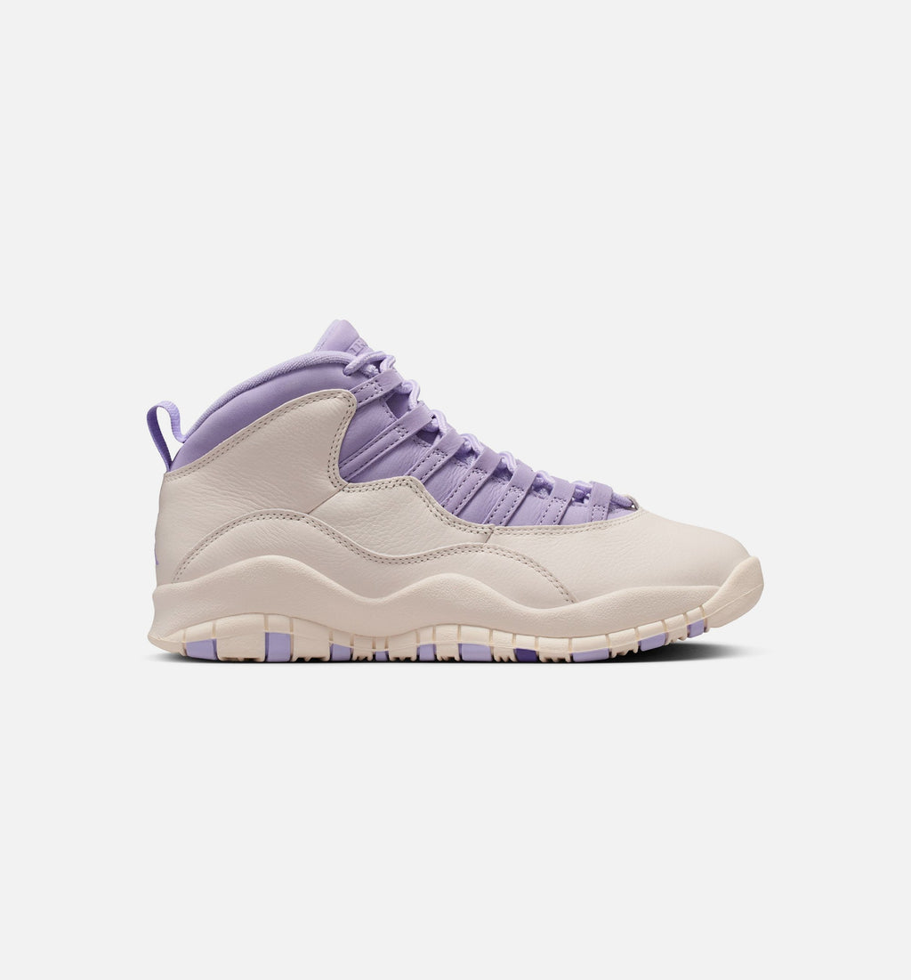 Air Jordan 10 Retro Hydrangeas Women's – Chalk/Hydrangeas/Wild Grape