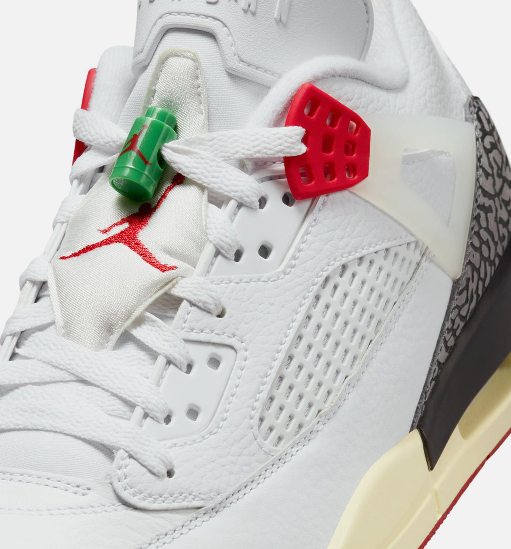 Spizike Low Men's Lifestyle Shoe – White/Black/Sail/Varsity Red