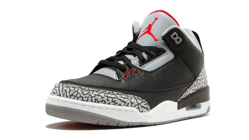 Air Jordan 3 Retro OG 'Black Cement' – The Undisputed Greatest AJ3 in Black Tumbled Leather & Cement Elephant Print