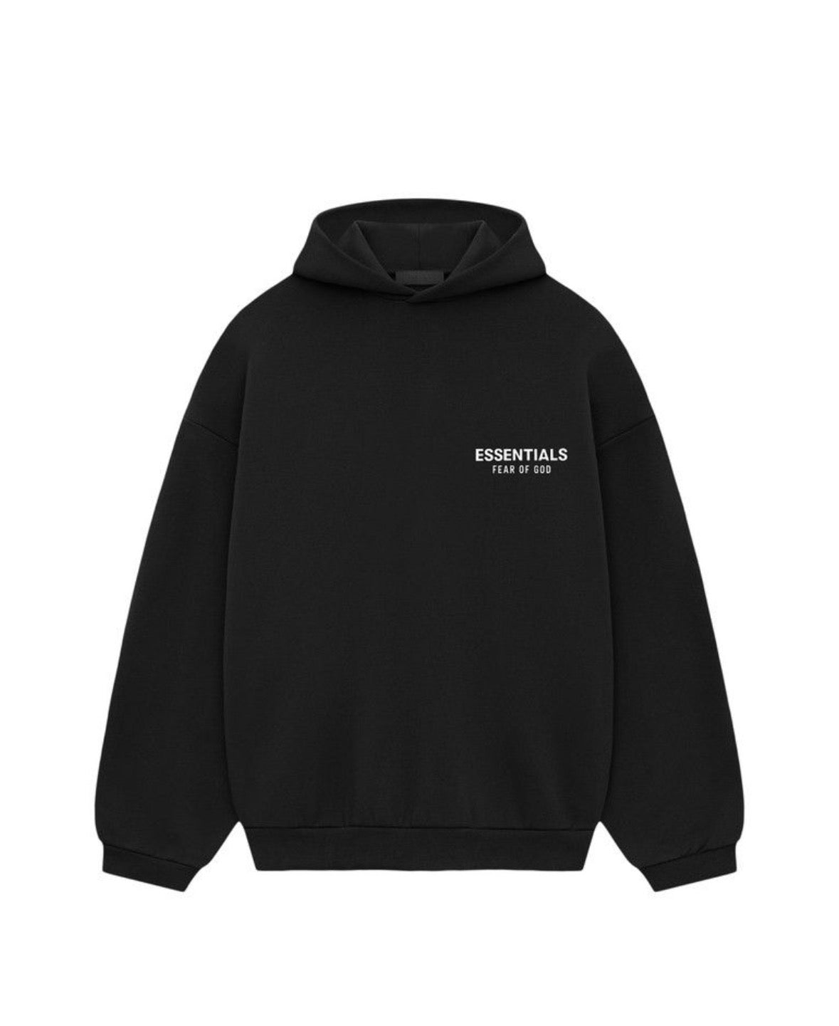 Fear For God Essentials Fleece Hoddie II Black
