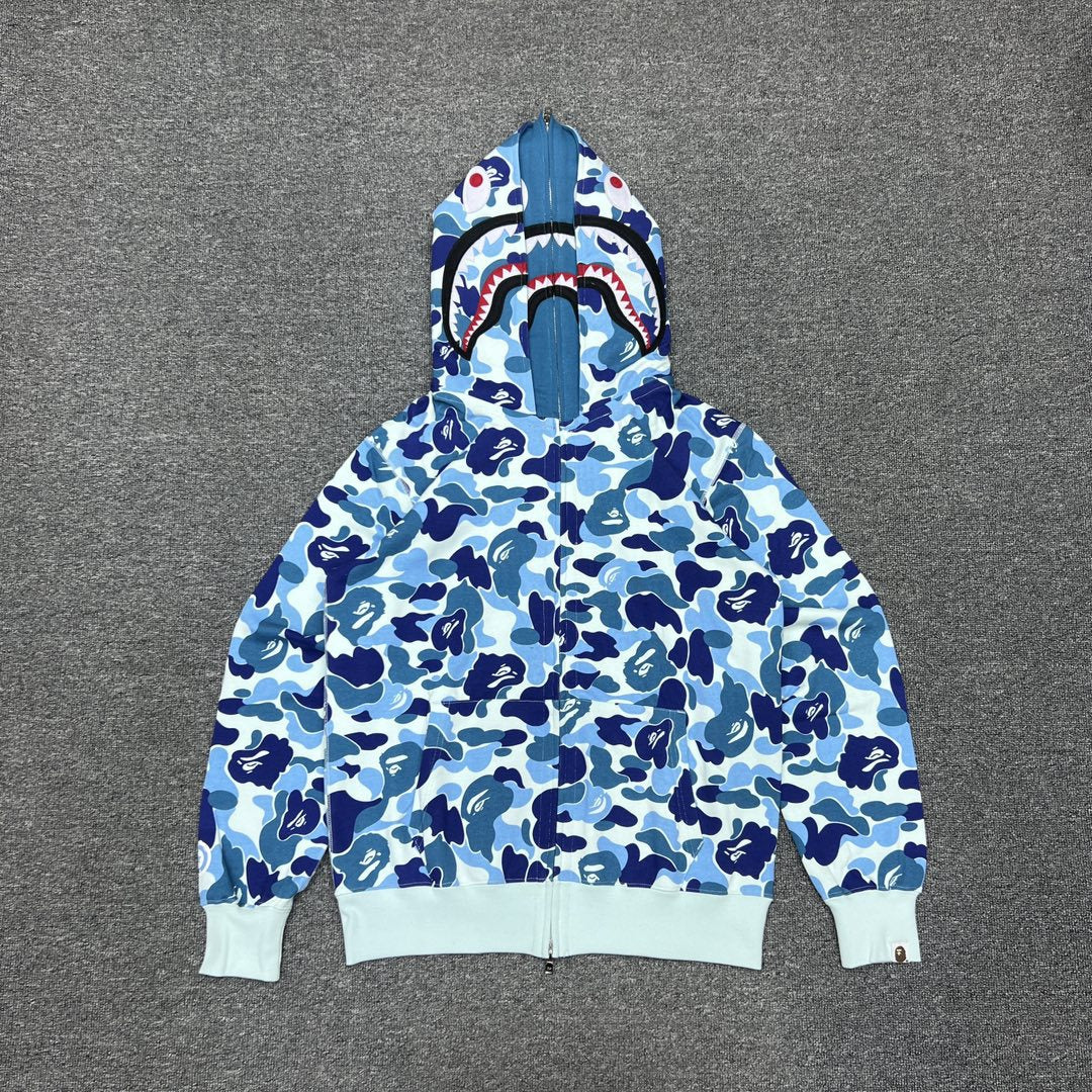 Bape Hoodie Zip-Up Cardigan Hoodie