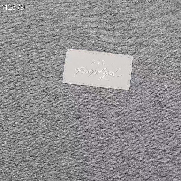 Fear of God Warm Up T-Shirt – Off White / Beige / Gray