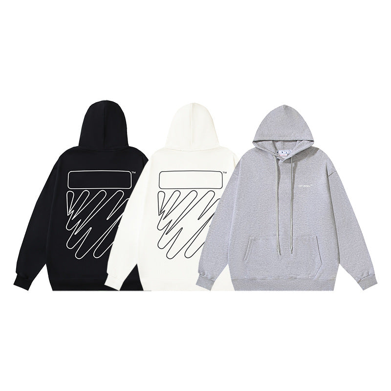 OFF-WHITE Caravaggio Angel Hoodie Heavyweight Streetwear Unisex