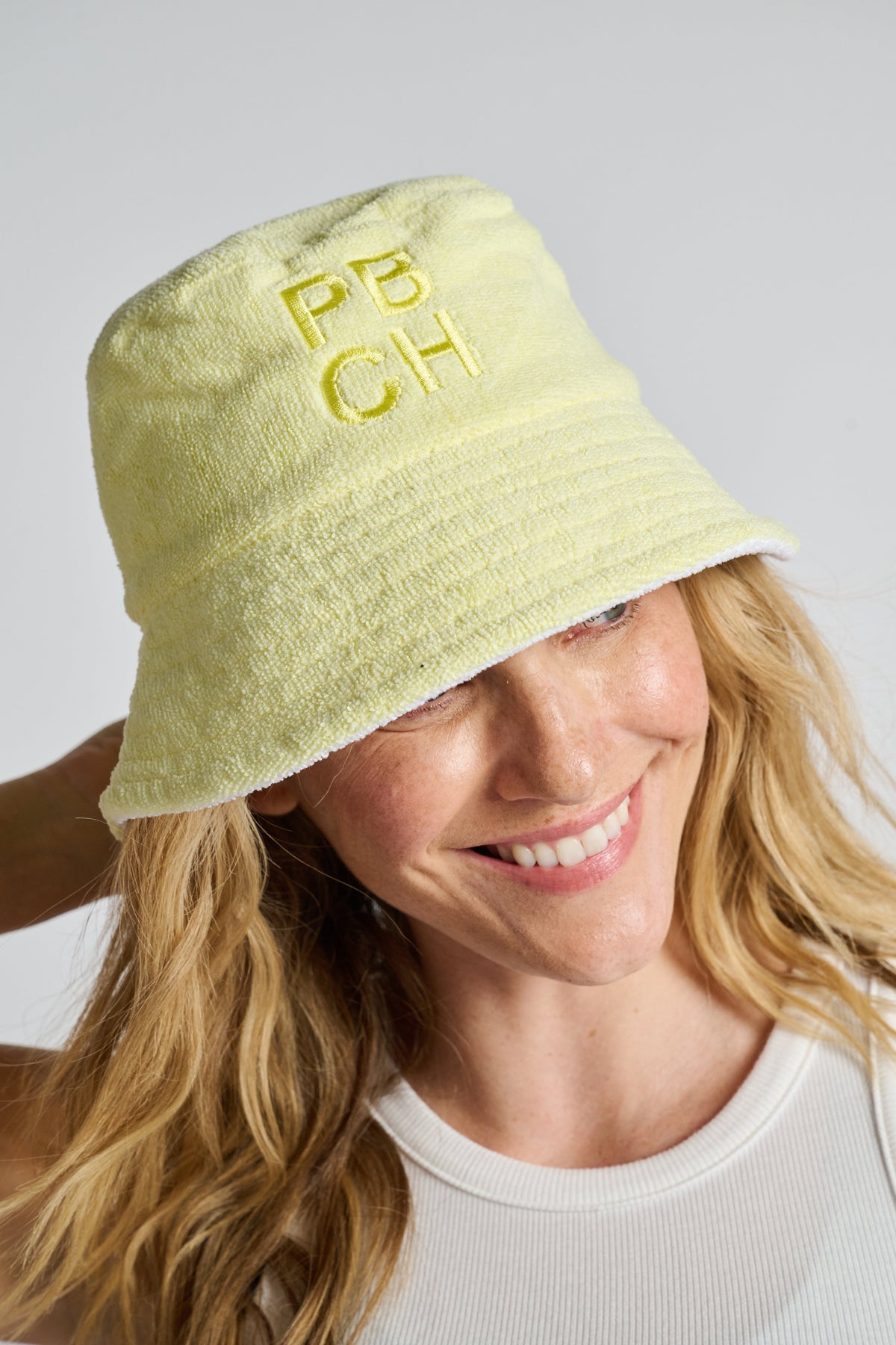 PBCH Terry Bucket Hat with Emb