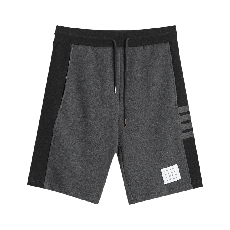 White side four bar shorts
