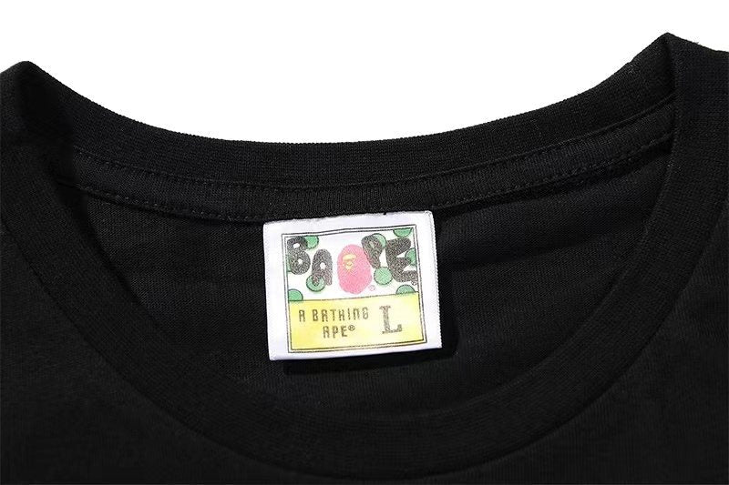 BAPE Graffiti Ape-Head Graphic T-Shirt