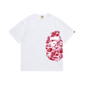 BAPE Pink Camo Ape Head Graphic Short-Sleeve T-Shirt