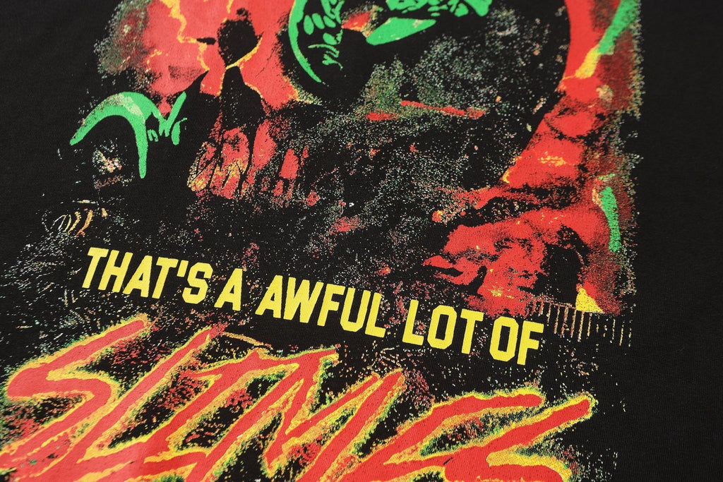 THAT'S A AWFUL LOT OF COUGH SYRUP Astronaut Slime Graphic T-Shirt