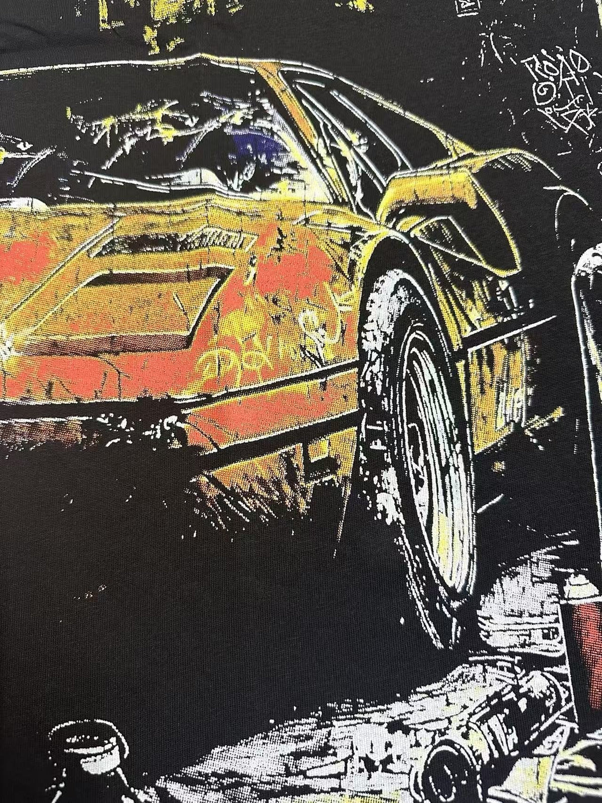 Godspeed Street Scene Graphic T-Shirt