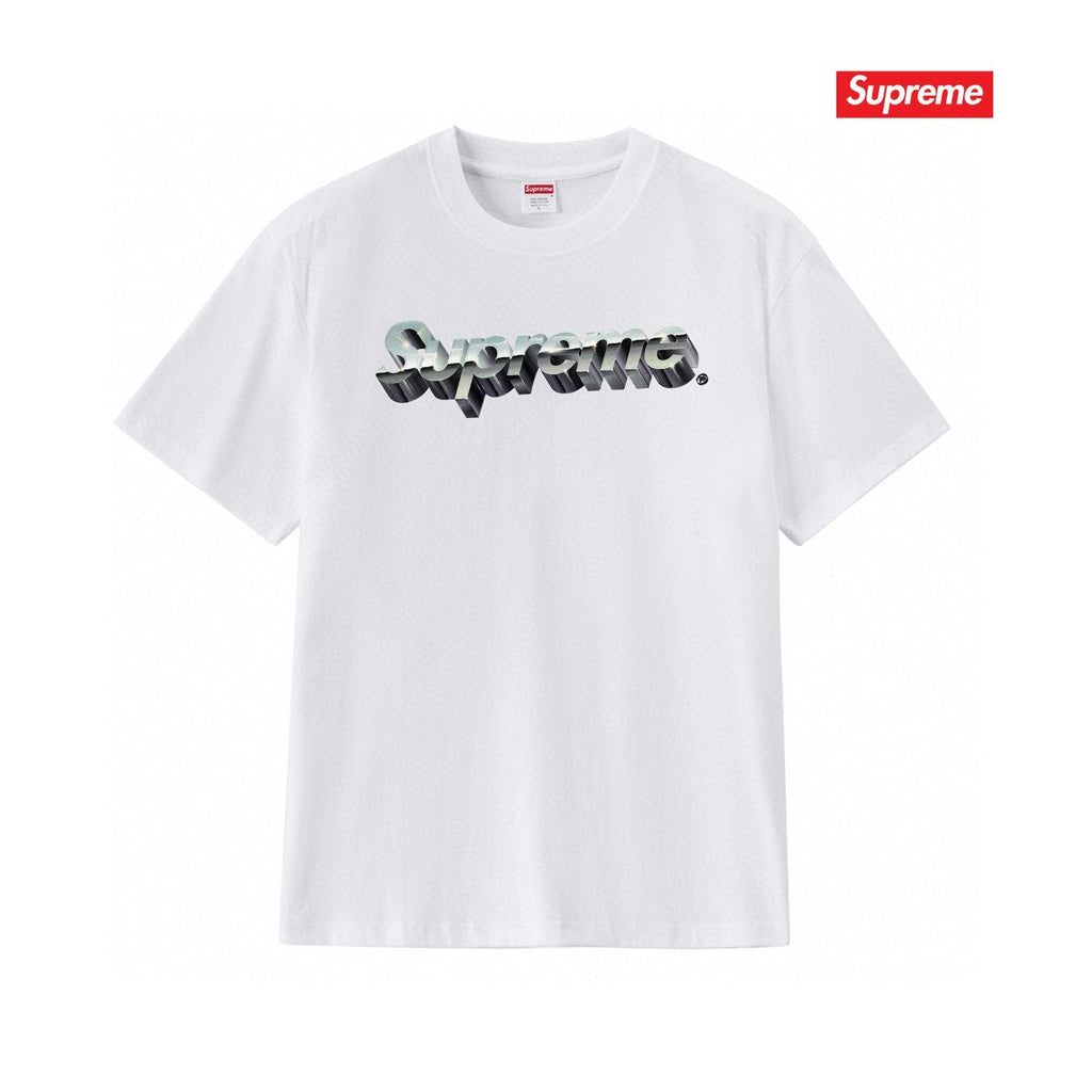 Supreme Metallic Wordmark Graphic T-Shirt