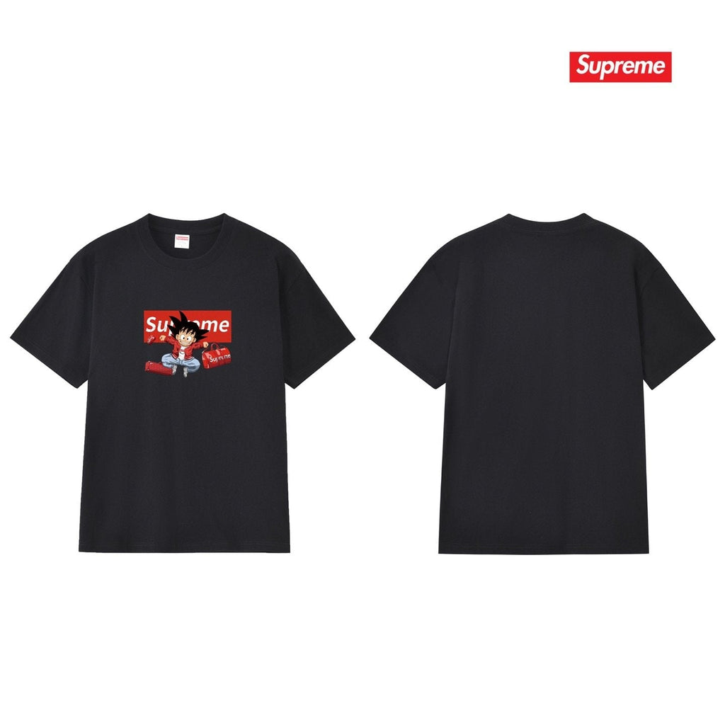 Supreme Anime Graphic Short-Sleeve T-Shirt