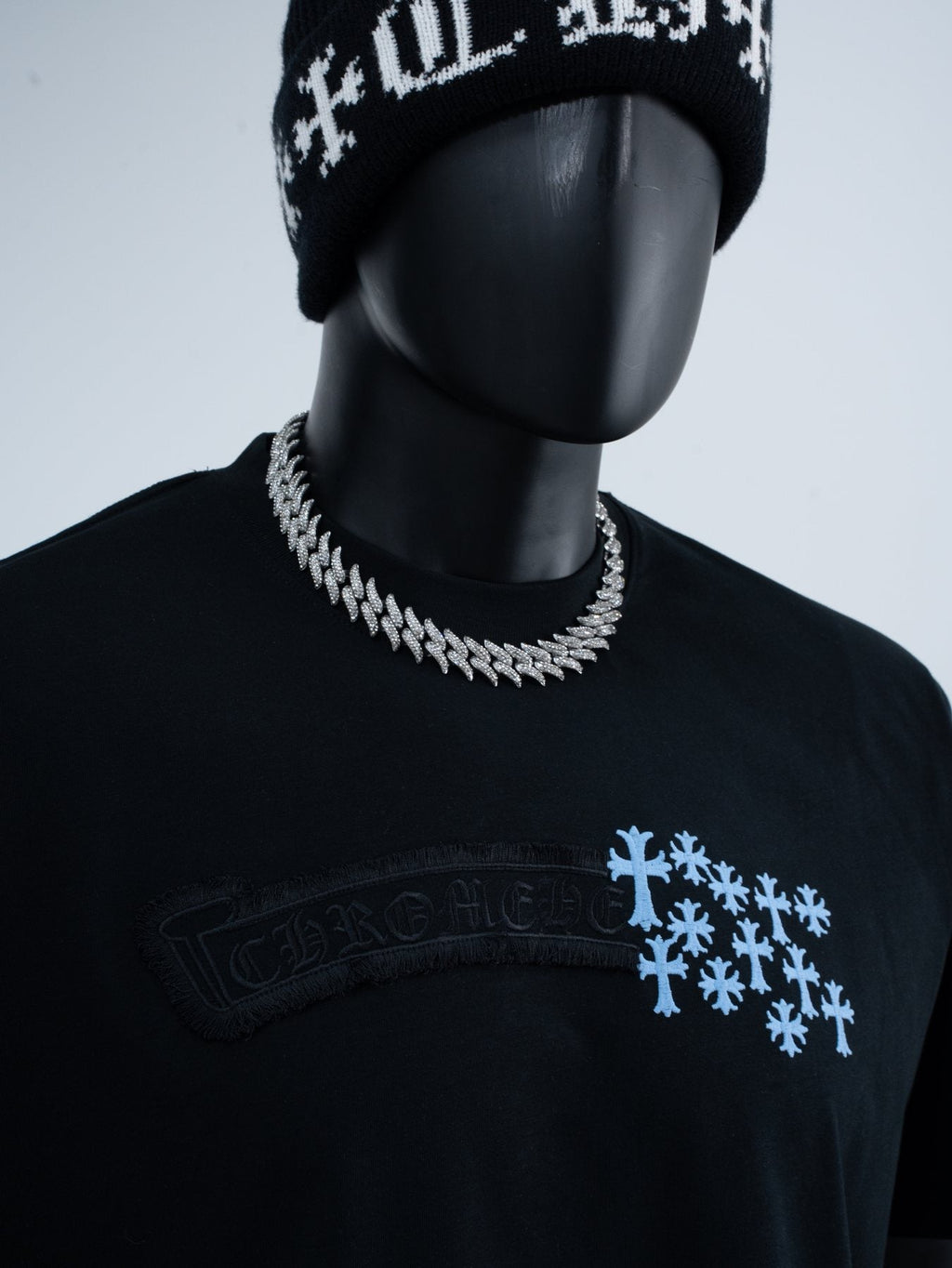 Chrome Hearts Star Cross Graphic T-Shirt