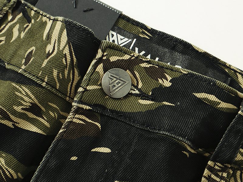 VALABASAS Olive Camo Cargo Pants