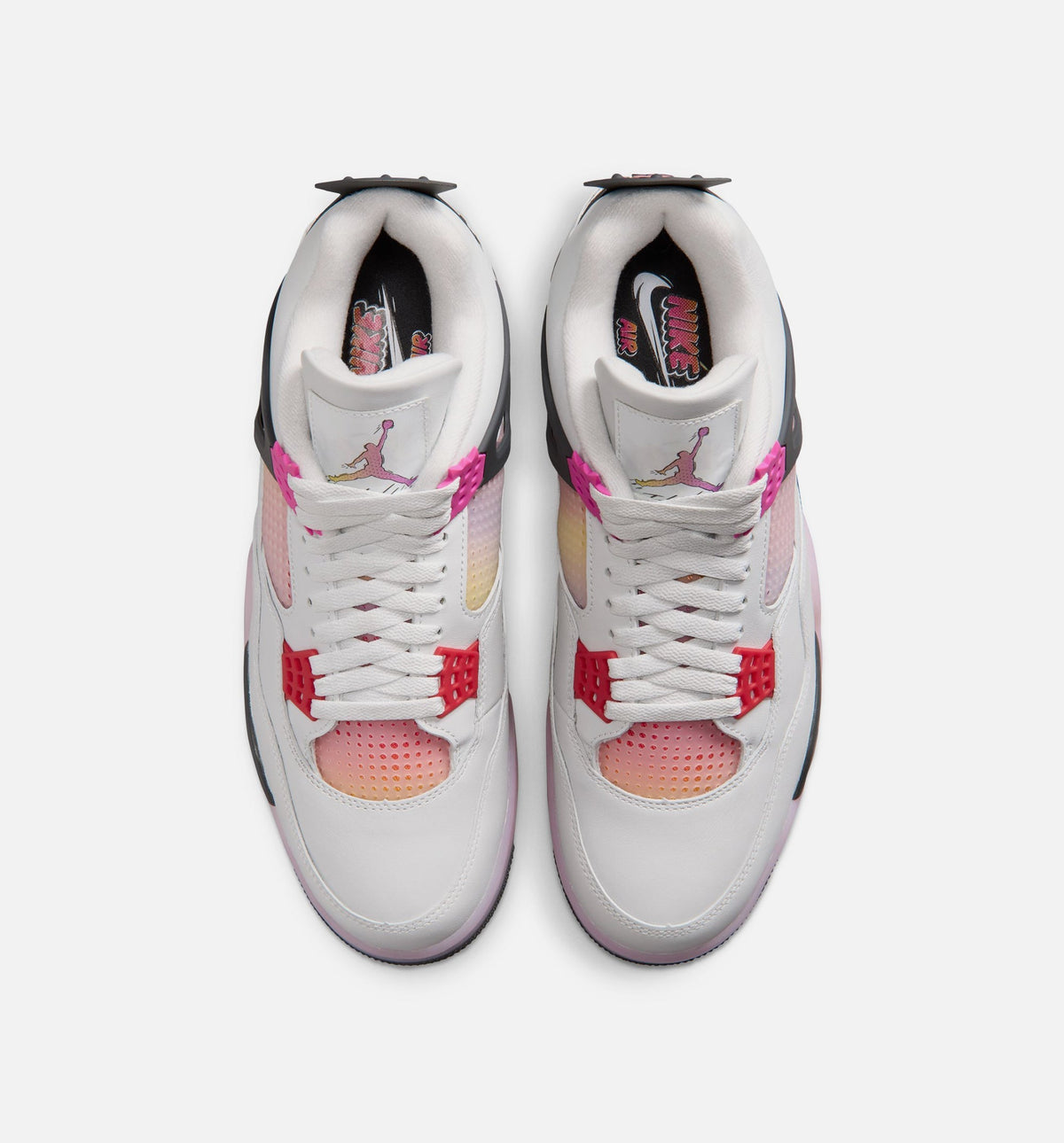 Air Jordan 4 Retro Comic Men's – Off White/Fire Pink/Anthracite