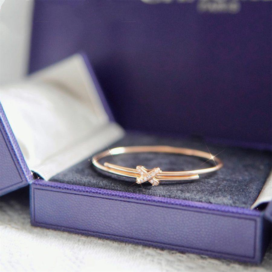 CHAUMET JEUX DE BRACELET PINK GOLD DIAMONDS
