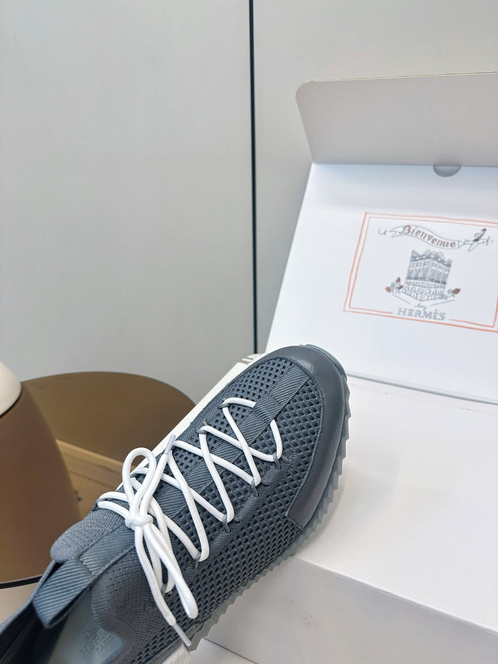 Hermes Classic Couple's Casual Sneakers