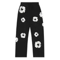 Denim Tears Cotton Wreath Baggy Sweatpants Black