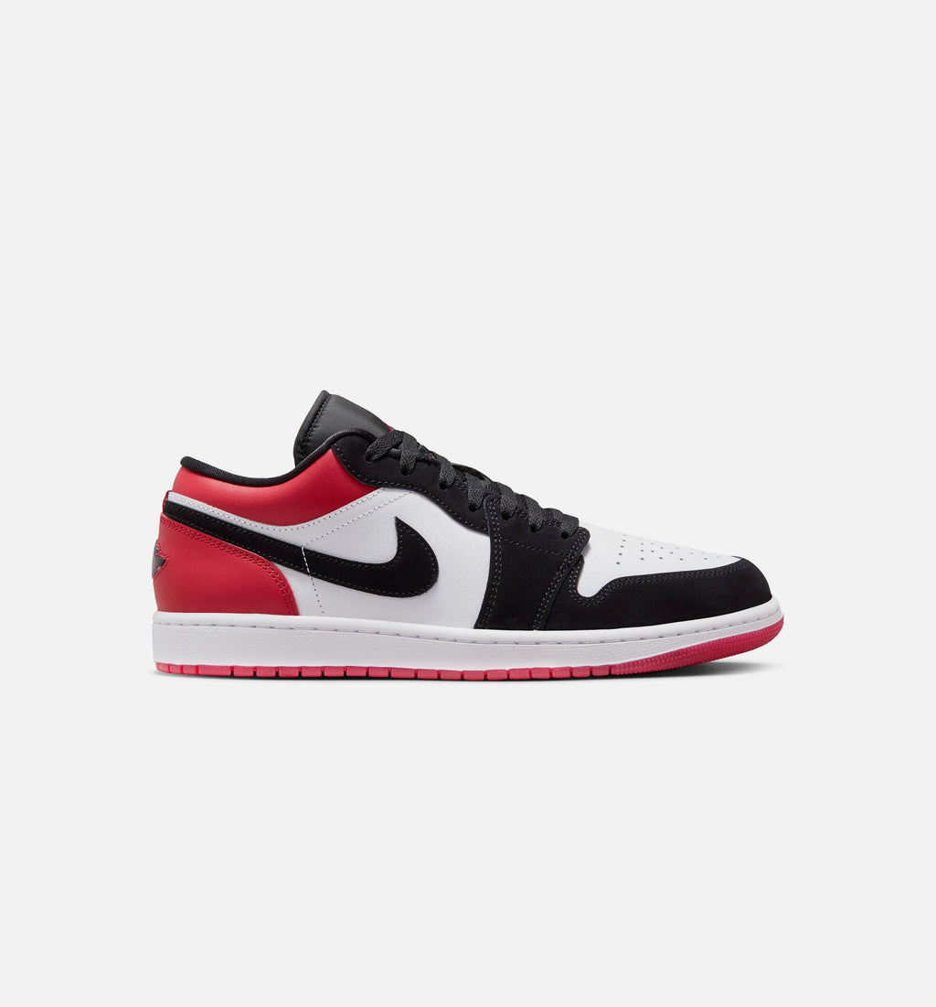 Air Jordan 1 Low SE Men's Lifestyle Shoes - White / Varsity Red / Black