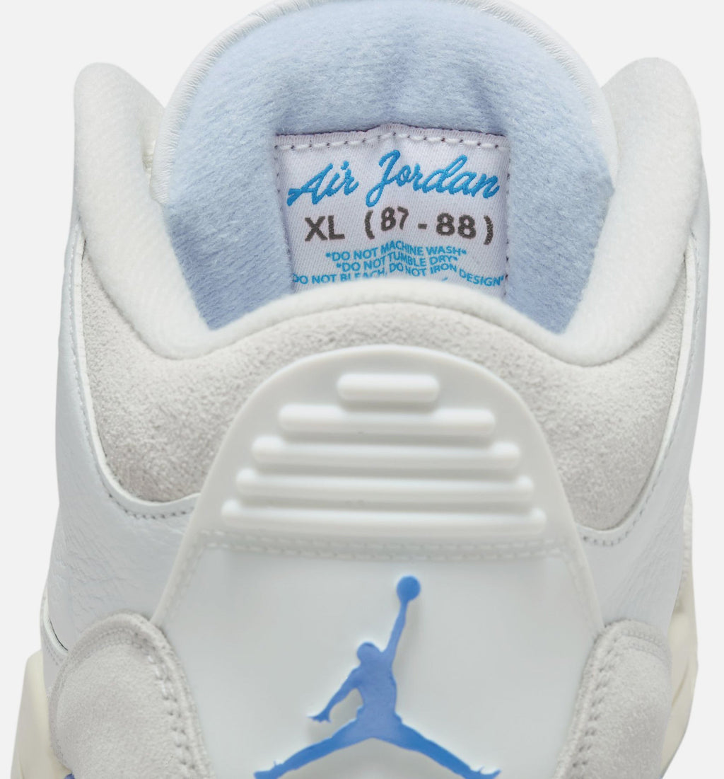 Air Jordan 3 Retro Lucky Shorts – Men's Lifestyle Shoe in Summit White/Hydrogen Blue/Legend Blue