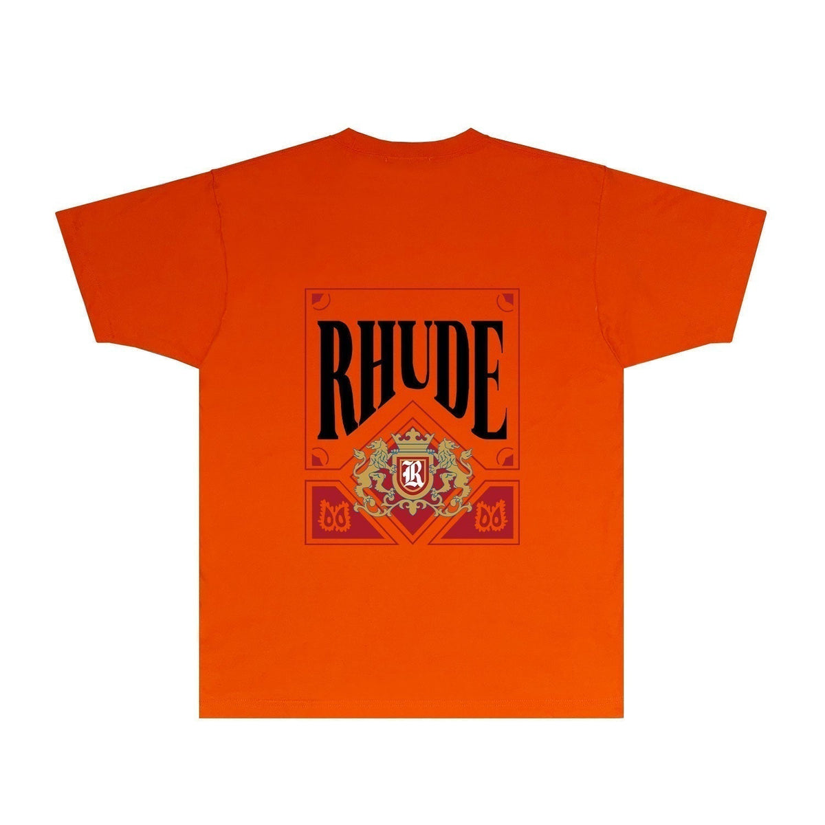 Rhude T-shirts Printed Trendy Pure Cotton