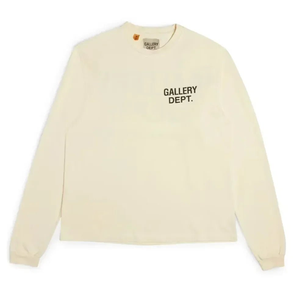 Gallery Dept. Souvenir L/S T-shirt Cream