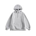 Unisex Stand-up collar hoodie
