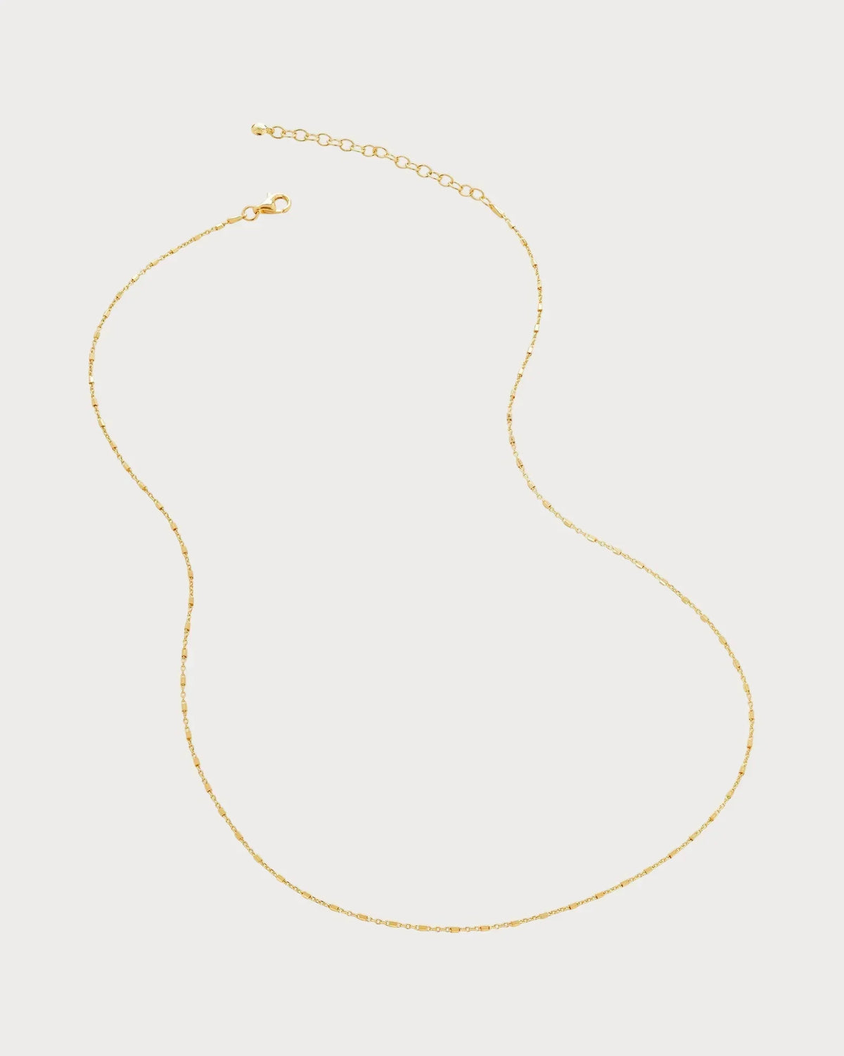 MONICA VINADER 18ct Yellow Gold-Plated Vermeil Sterling-Silver Station Chain Necklace(Gold)