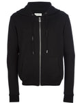 Saint Laurent Zip Hoodie - Cream
