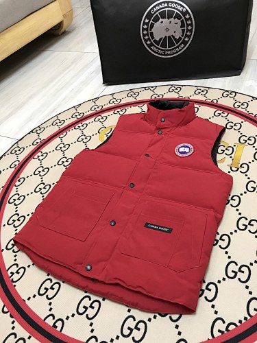 Canada Goose Red Freestyle Crew Down Vest