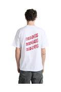 BISOUS SKATEBOARDS SONICS APPLICATION T-SHIRT White