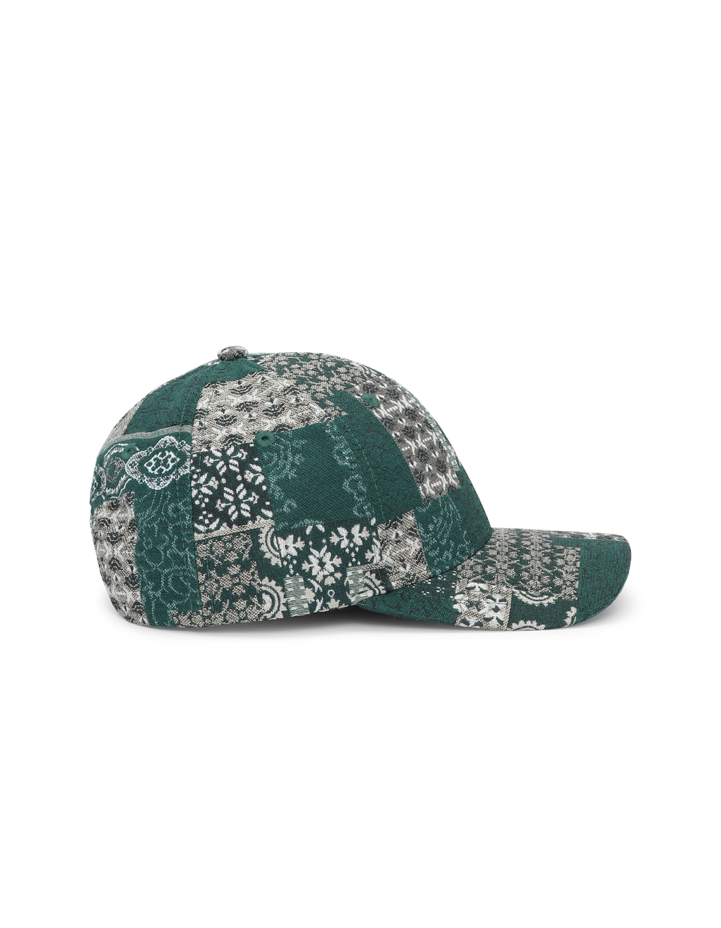 Les Deux Patchwork Jacquard Baseball Cap