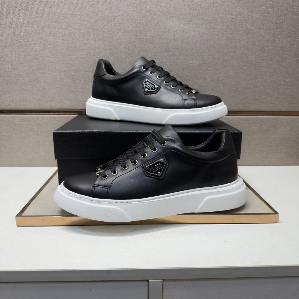 Philipp Plein Men's Black Low-Top Sneakers