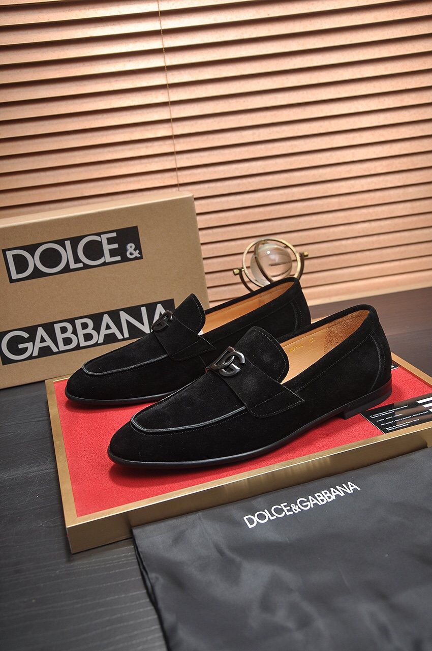 Dolce & Gabbana Bernini Black Loafers