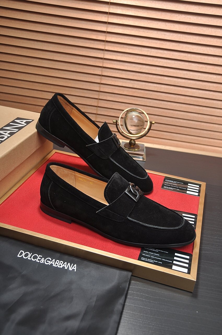 Dolce & Gabbana Bernini Black Loafers
