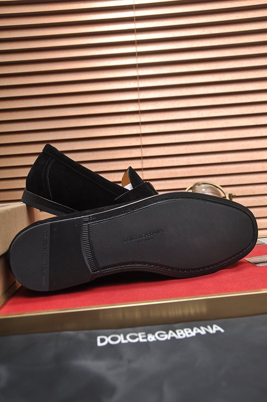 Dolce & Gabbana Bernini Black Loafers