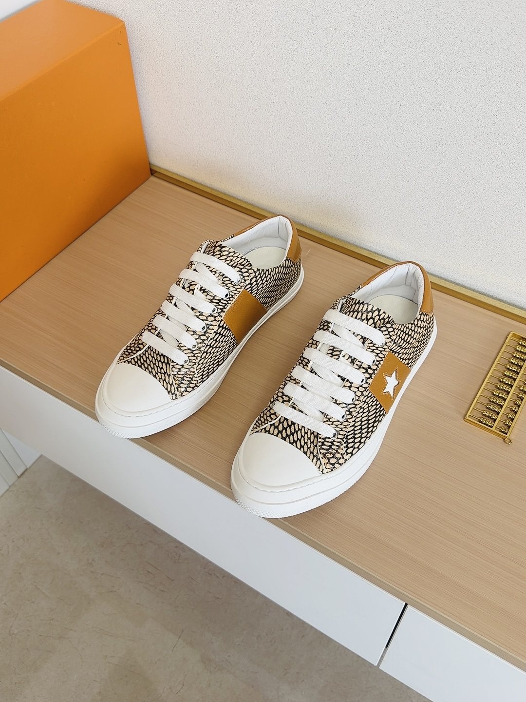 Louis Vuitton Men's Star-Panel Low-Top Sneakers