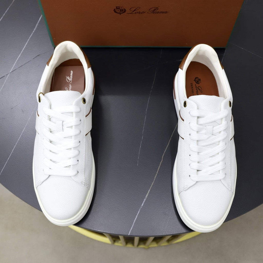 Loro Piana Week End Walk Lace-Up Sneakers