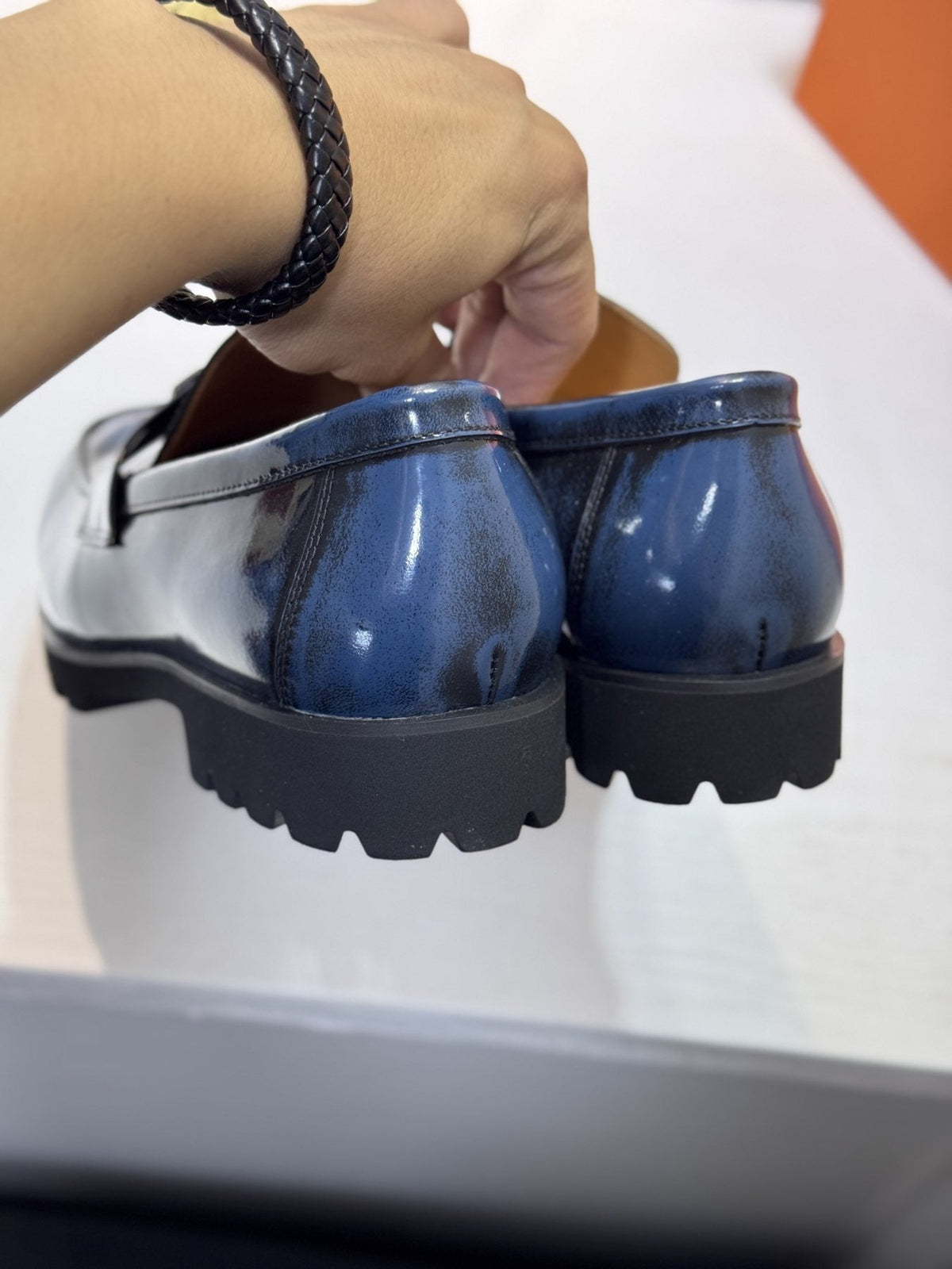Hermès Men's Lug Sole Loafers
