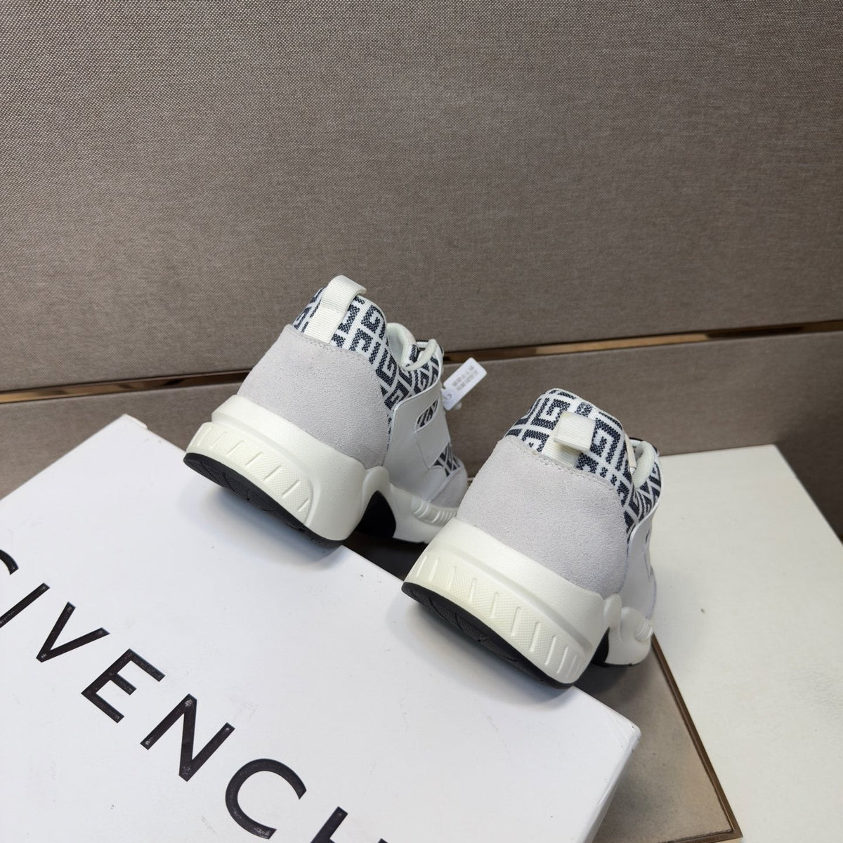 Givenchy Geometric Panel Low-Top Sneakers