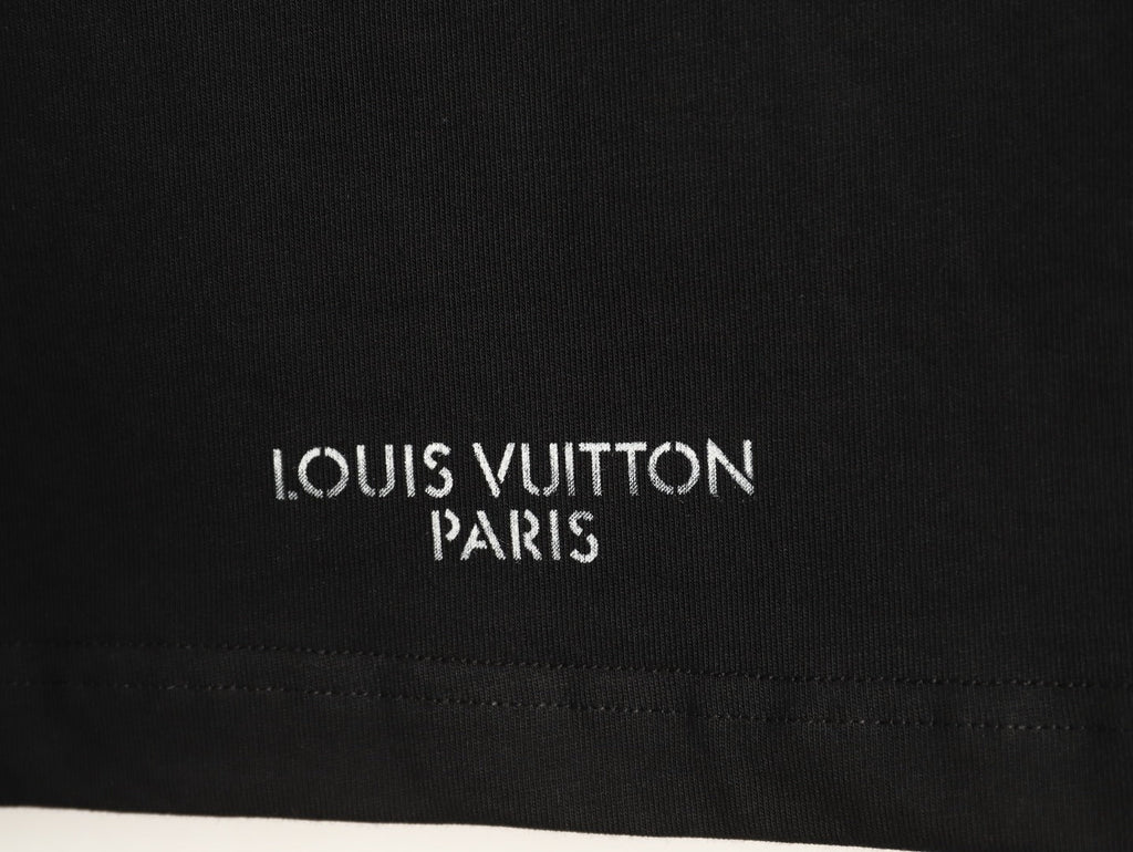 Louis Vuitton Four-Element Graphic T-Shirt - Black